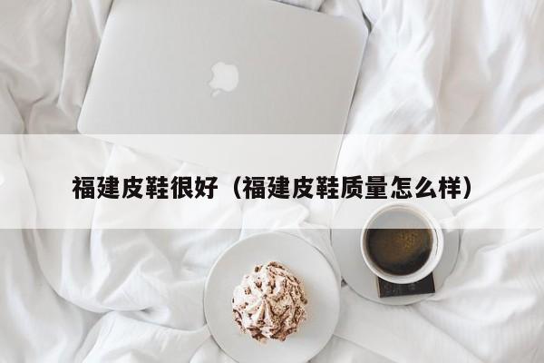 福建皮鞋很好（福建皮鞋质量怎么样）